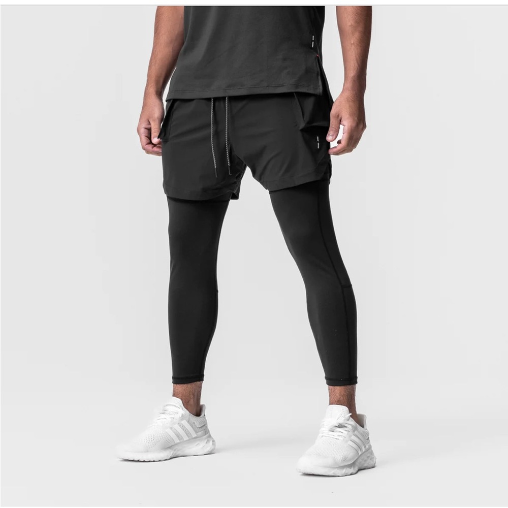 BRAND NEW ASRV 2-IN-1 LEGGING CARGO SHORTS - New with Tags!